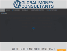 Tablet Screenshot of global-money.com